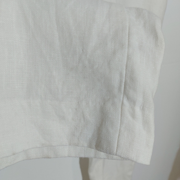 Laura Petites 100% Linen Capris - Picture 8 of 12